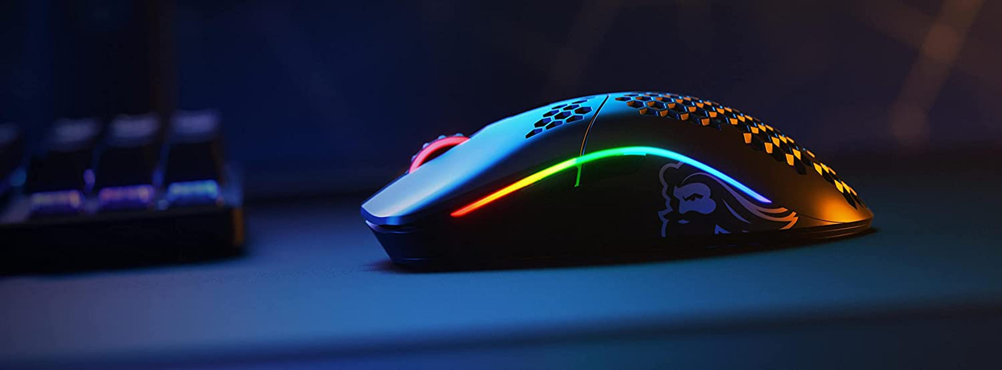 GLORIOUS Model O Wireless Gaming Mouse - RGB 69G Lightweight Wireless Gaming Mouse (Matte Black)
