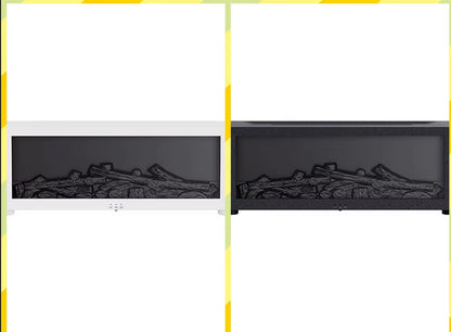 Realistic 3D Flame Fireplace Humidifier Aroma Diffuser Led Ambient Lamp Timer Quiet Desktop Home Kinscoter Flame Effect Humidif